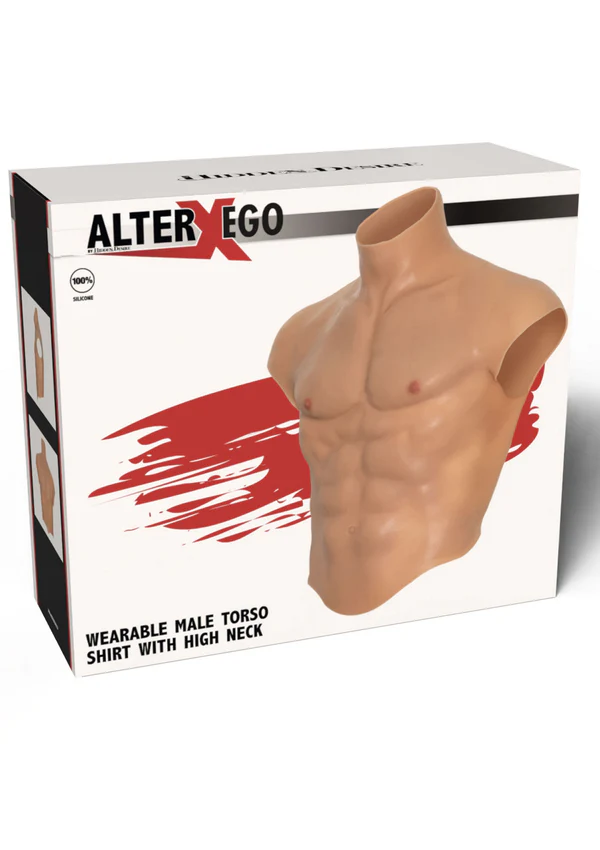 Pectoraux et abdos en silicone