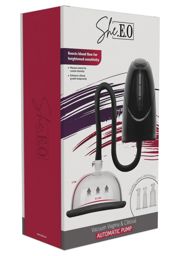 Pompe automatique à vide vaginale et clitoridien