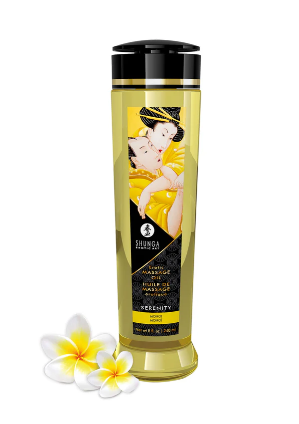 Huile de massage érotique Monoï 
