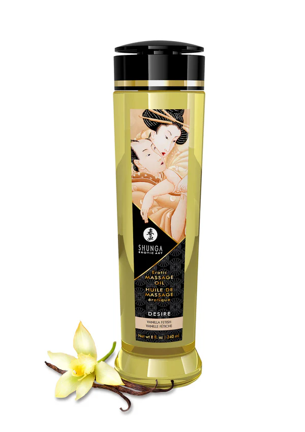 Huile de massage érotique Vanille 