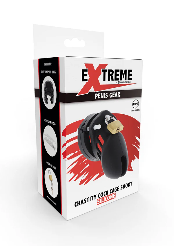 Cage de queue Chastity Silicone Small