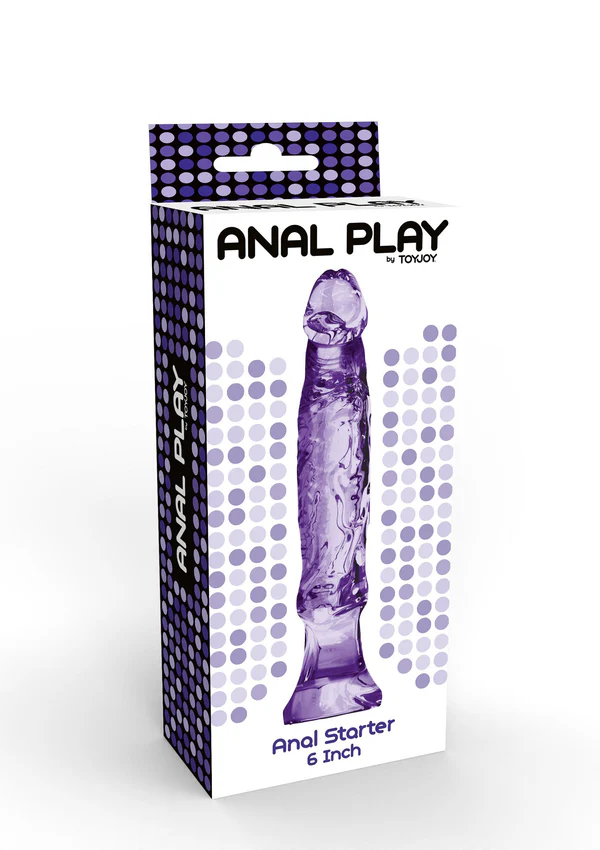 Démarreur anal 16 cm violet