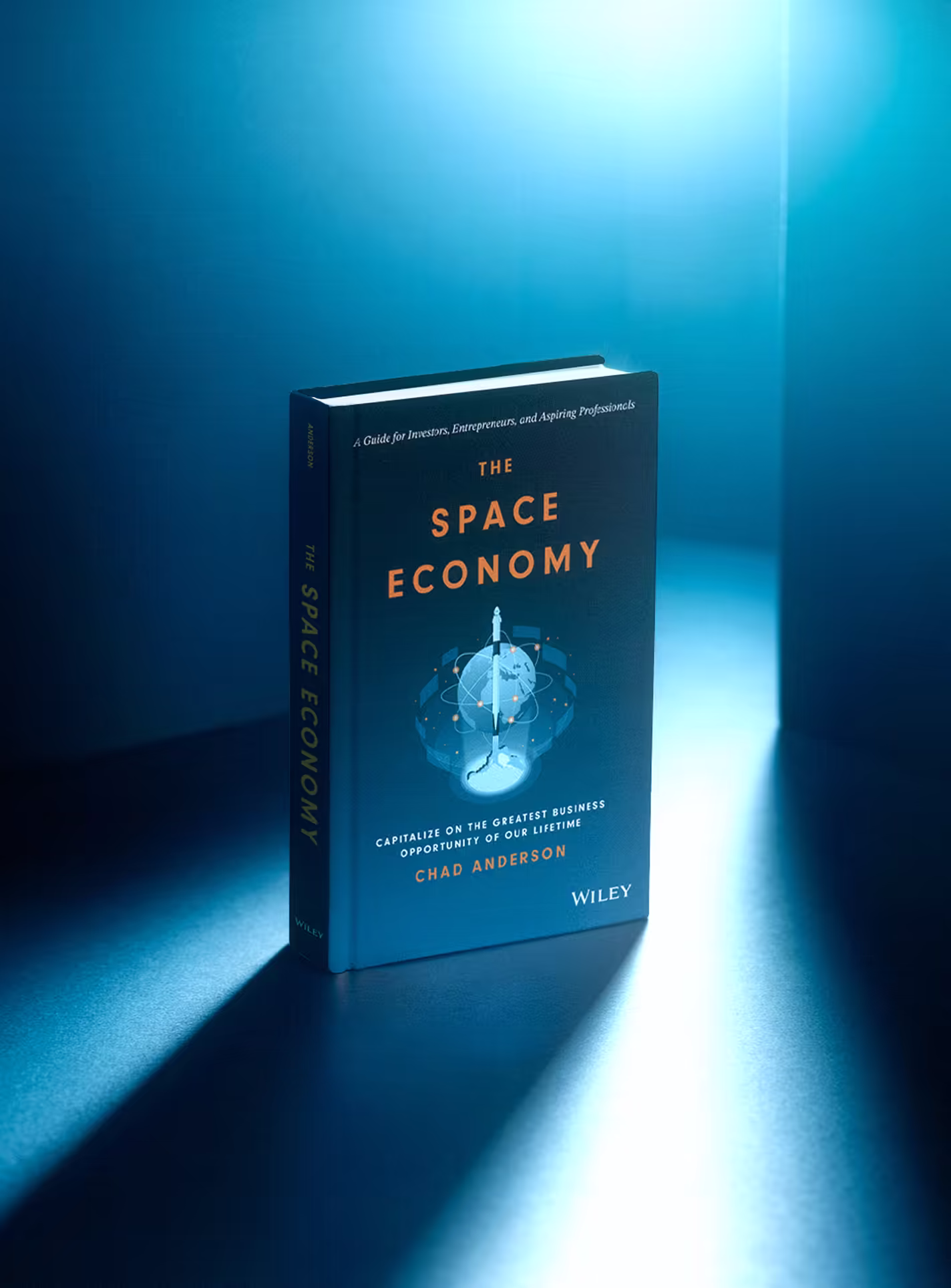 Cover of “The Space Economy” book by Space Capital’s founder Chad Anderson