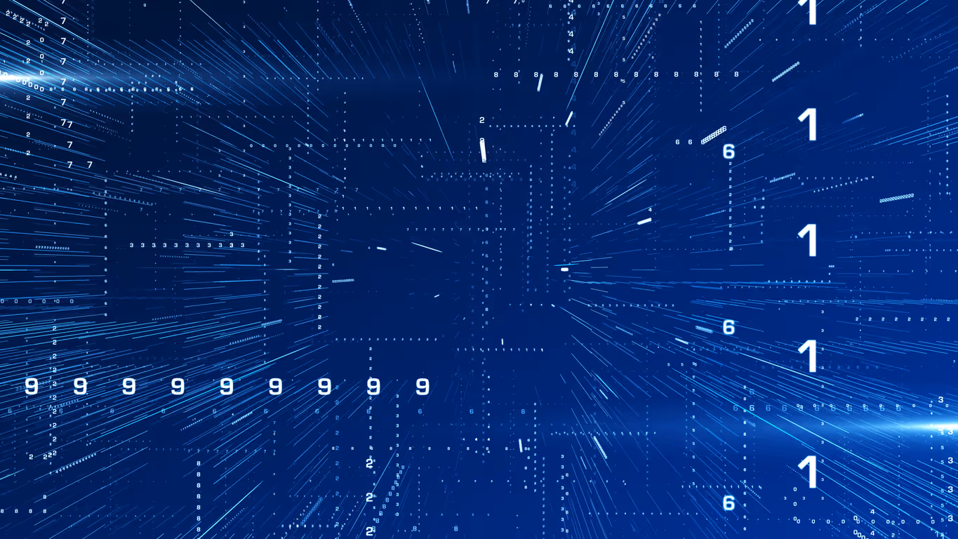 Abstract image of pixels