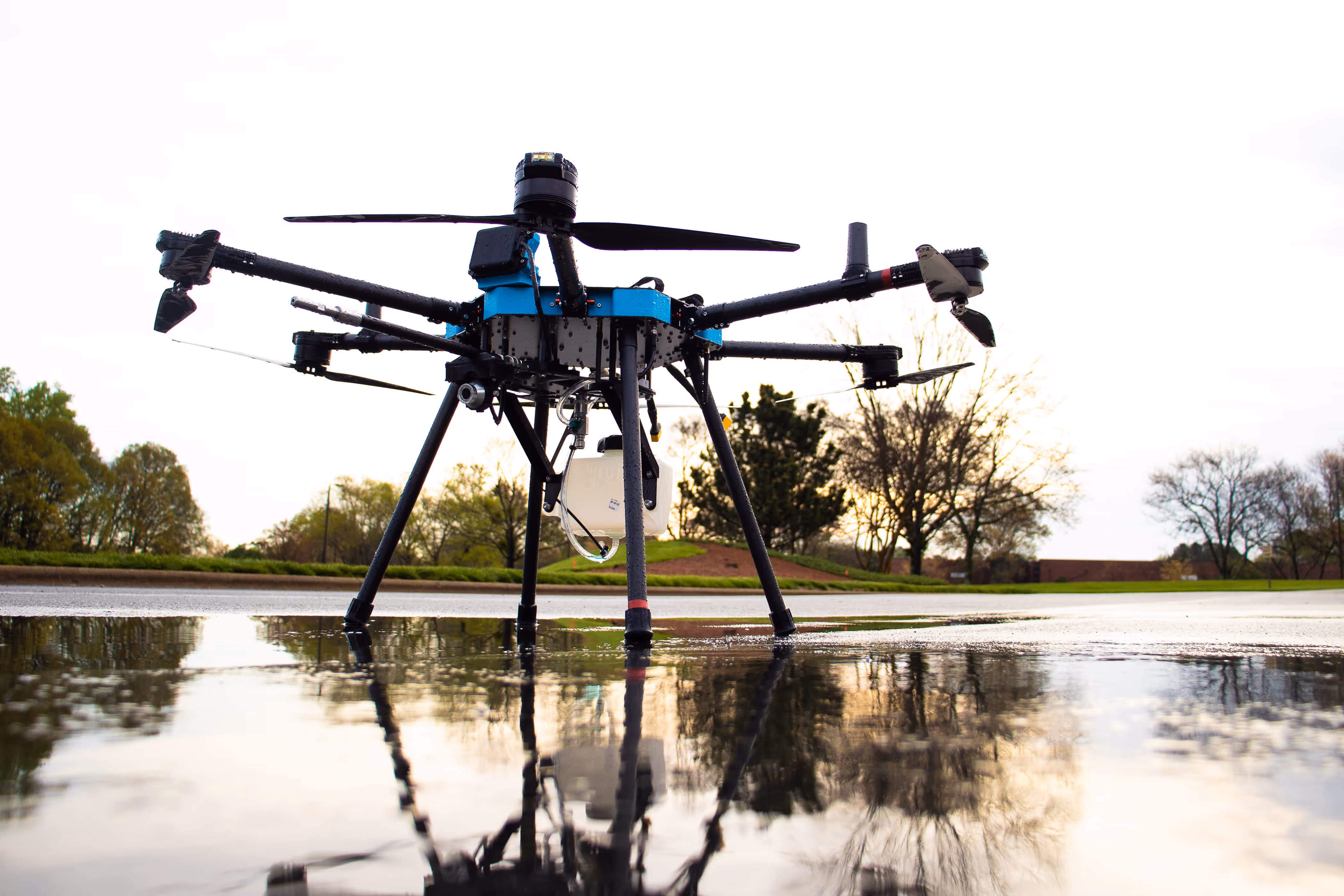 obotic drone cleaning services for commercial and industrial properties