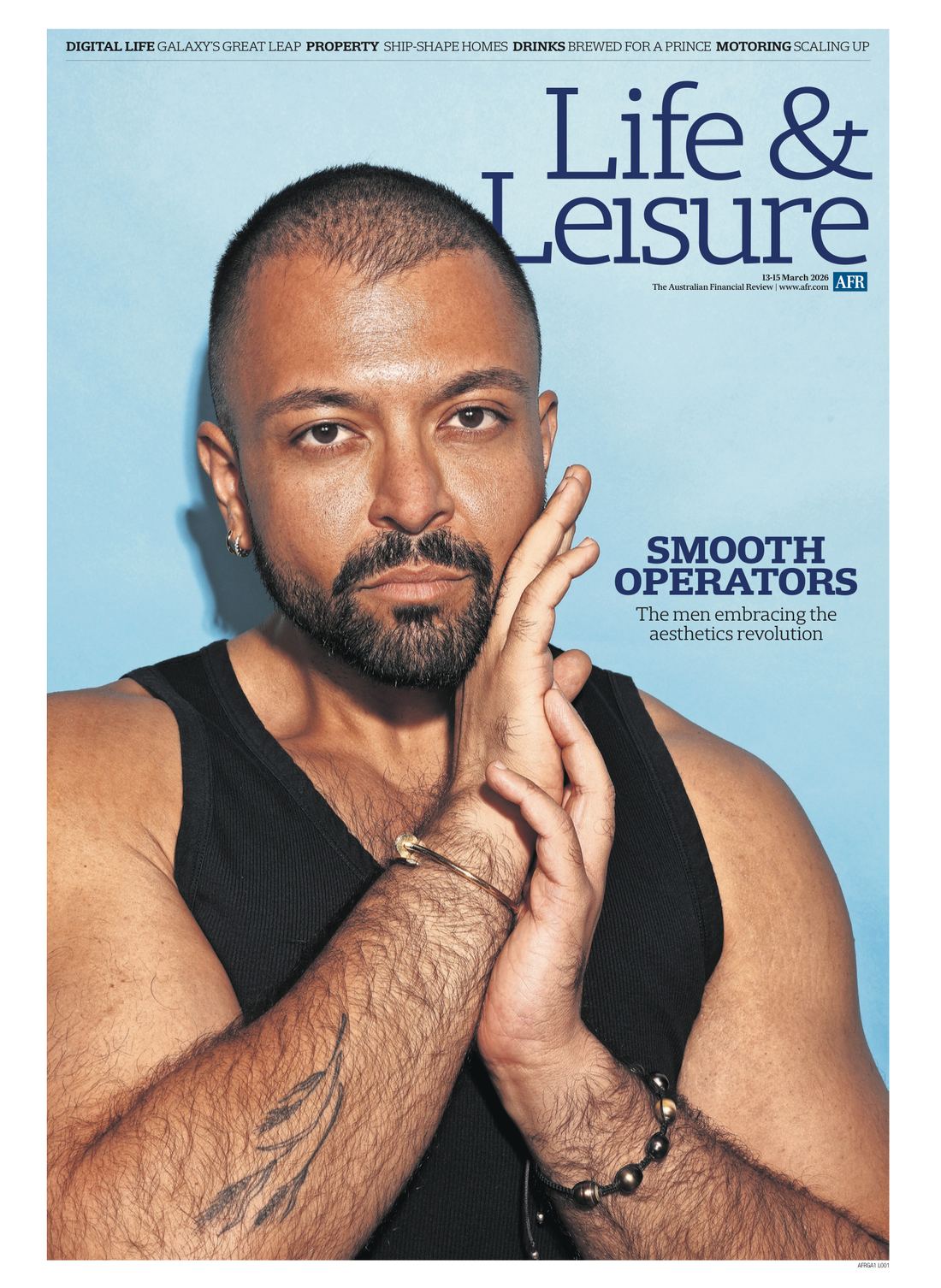 First page of the Australian Financial Review tearsheet