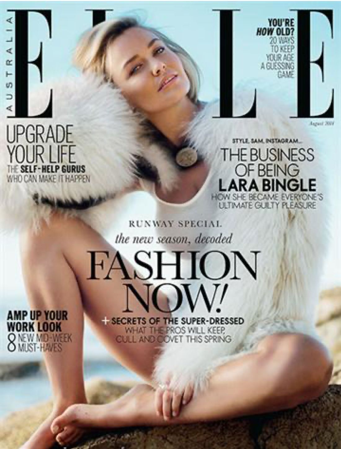 First page of the ELLE Australia tearsheet