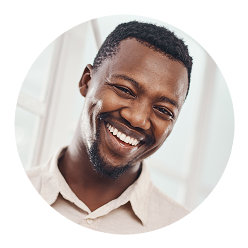 Work-Based Learning platform testimonial headshot of smiling man