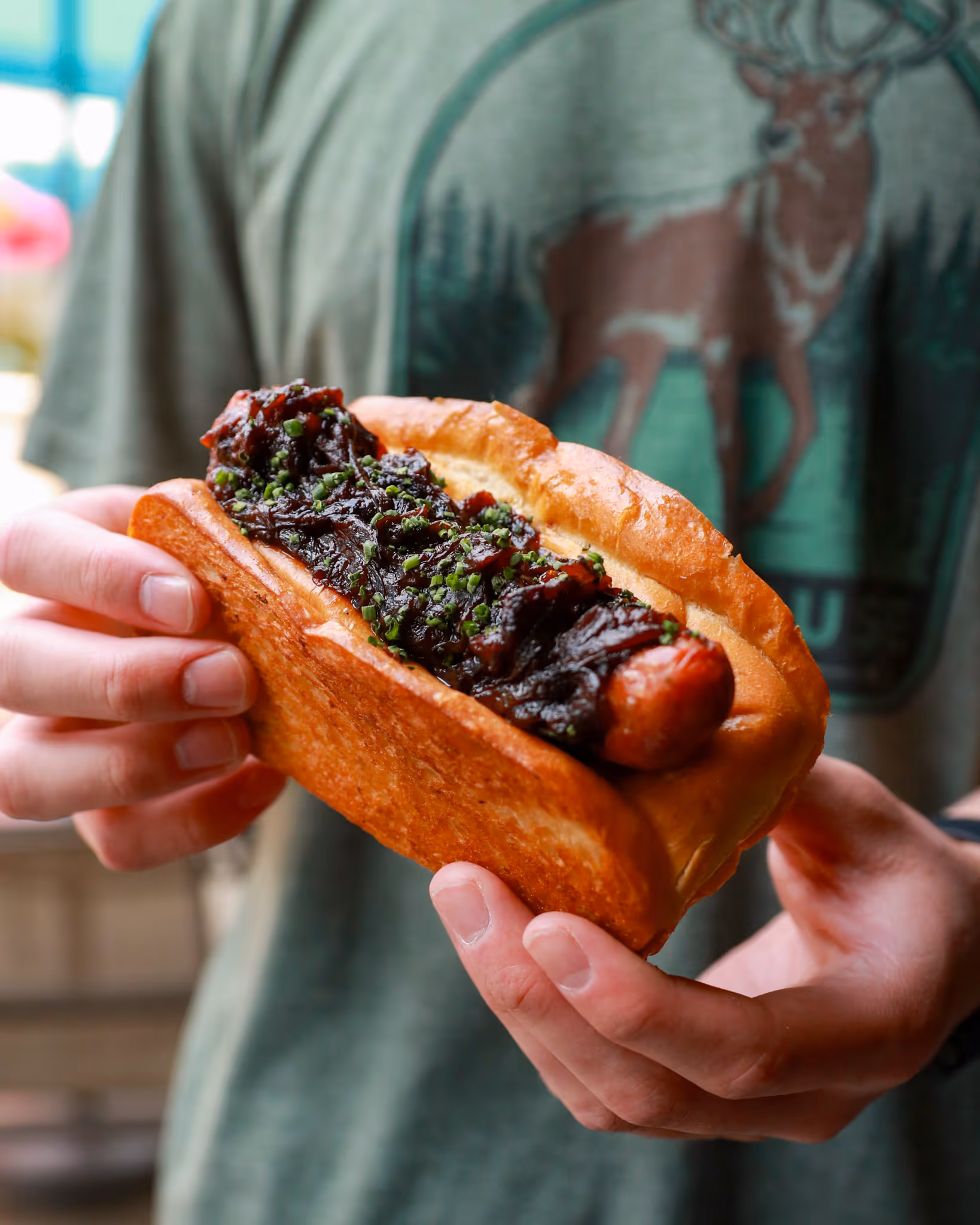 image of event at cafe