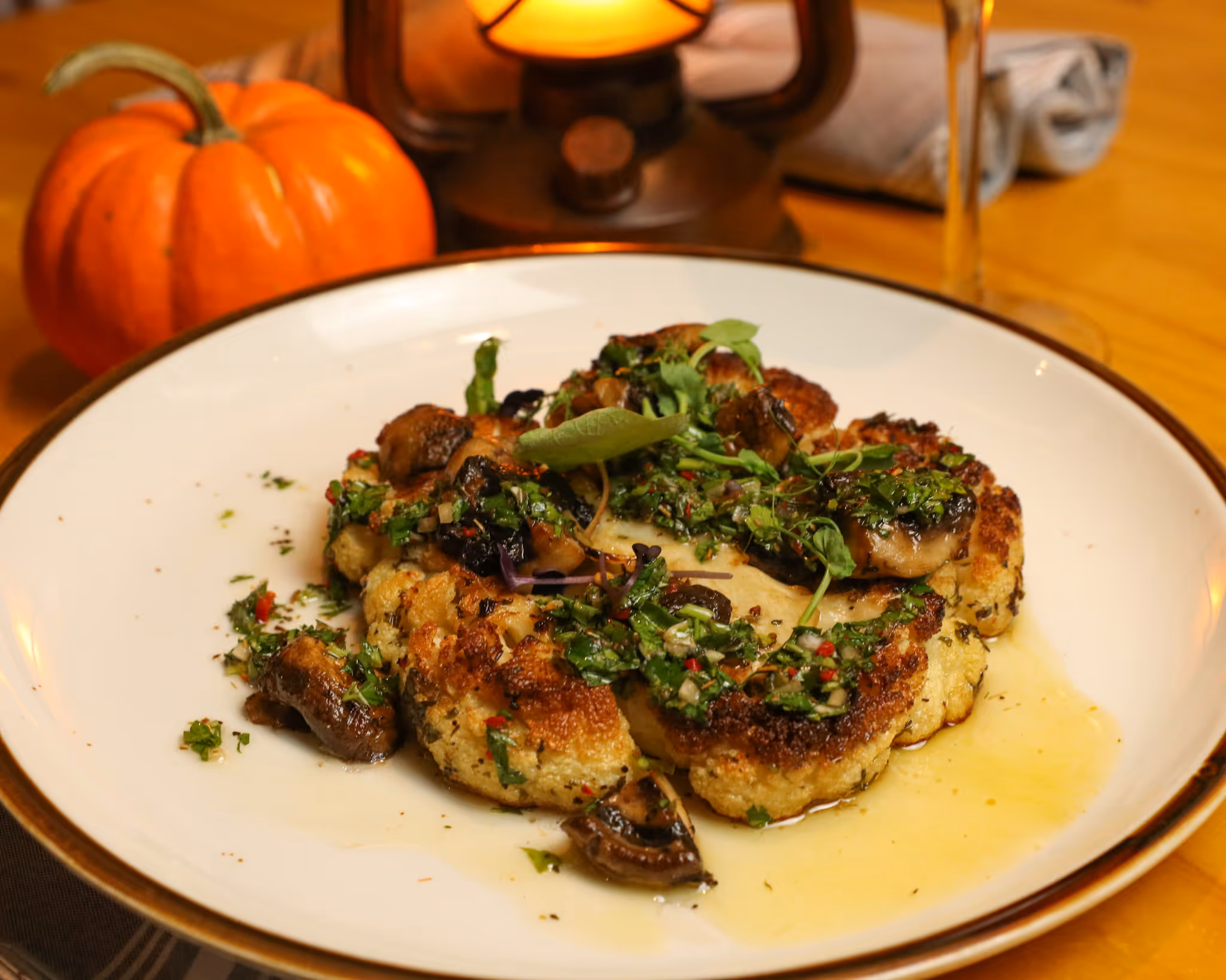 Chargrilled Cauliflower Steak
