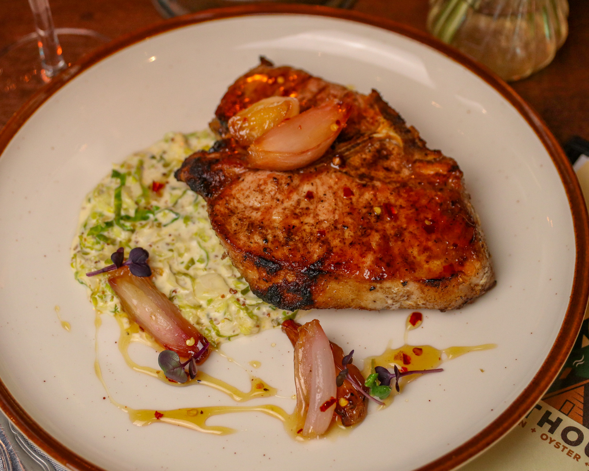 Chargrilled Iowa Chop