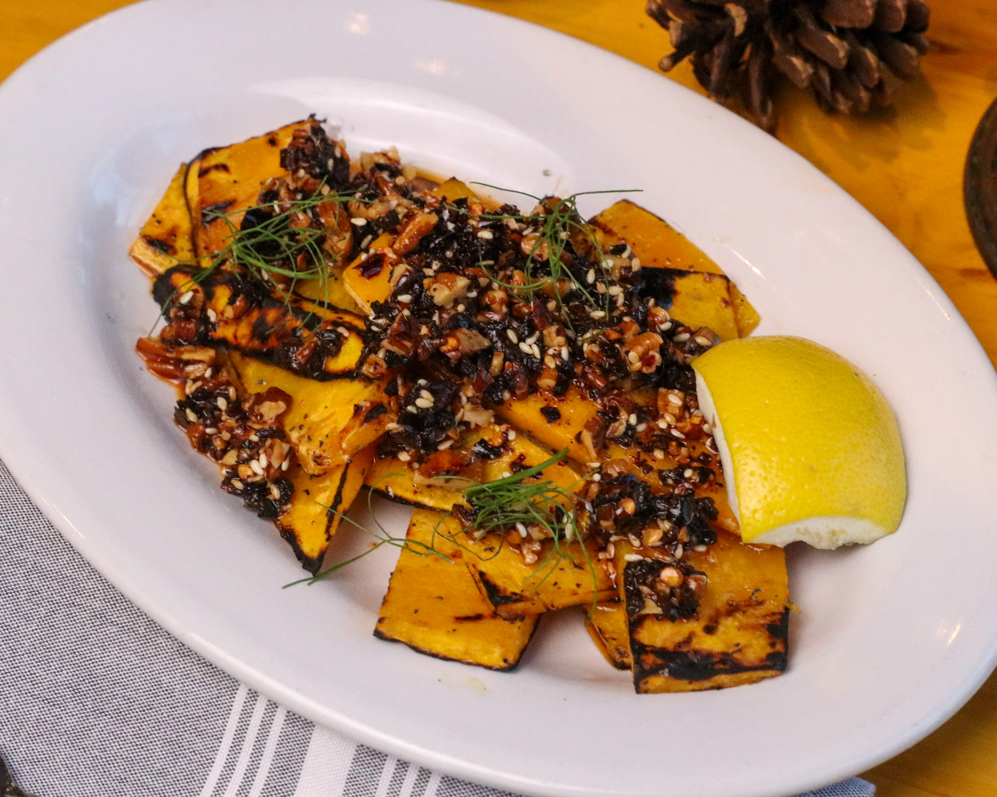 Chargrilled Winter Squash