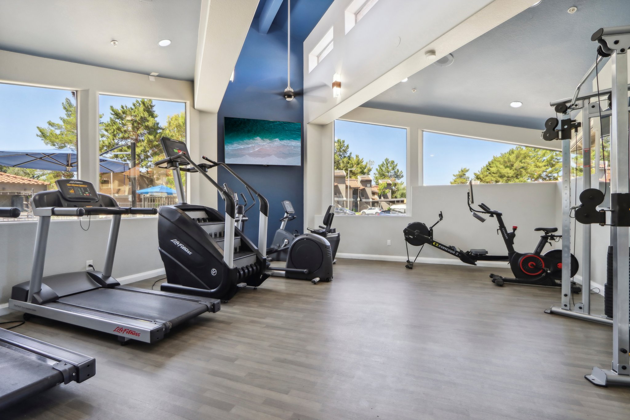 fitness center