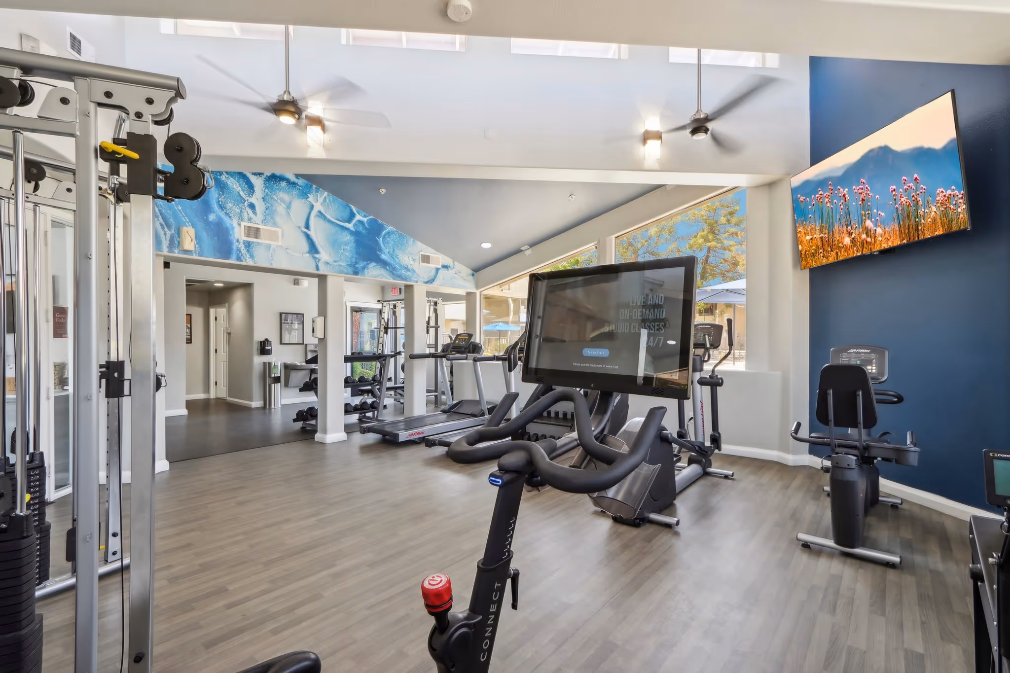 fitness center