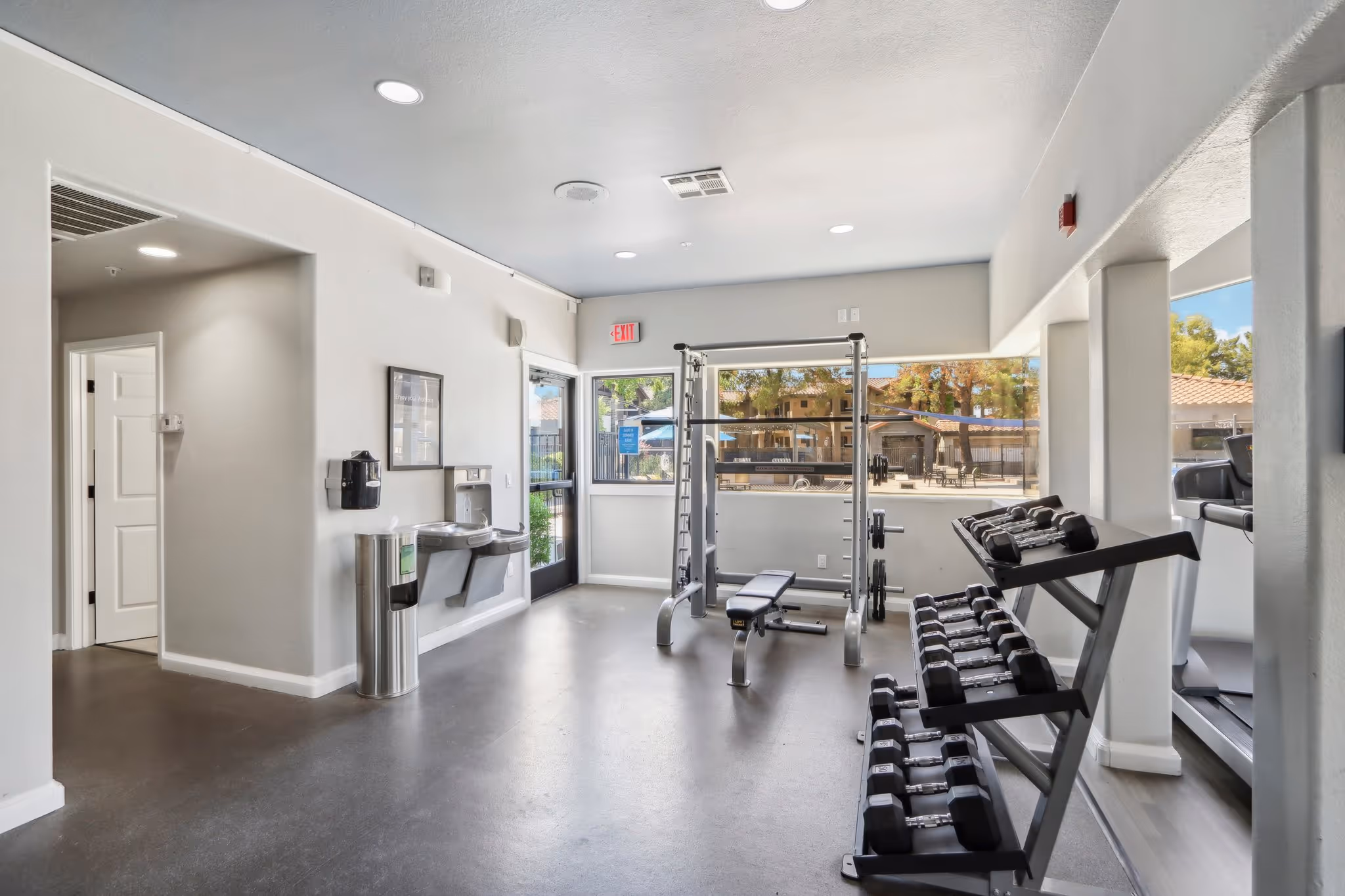 fitness center