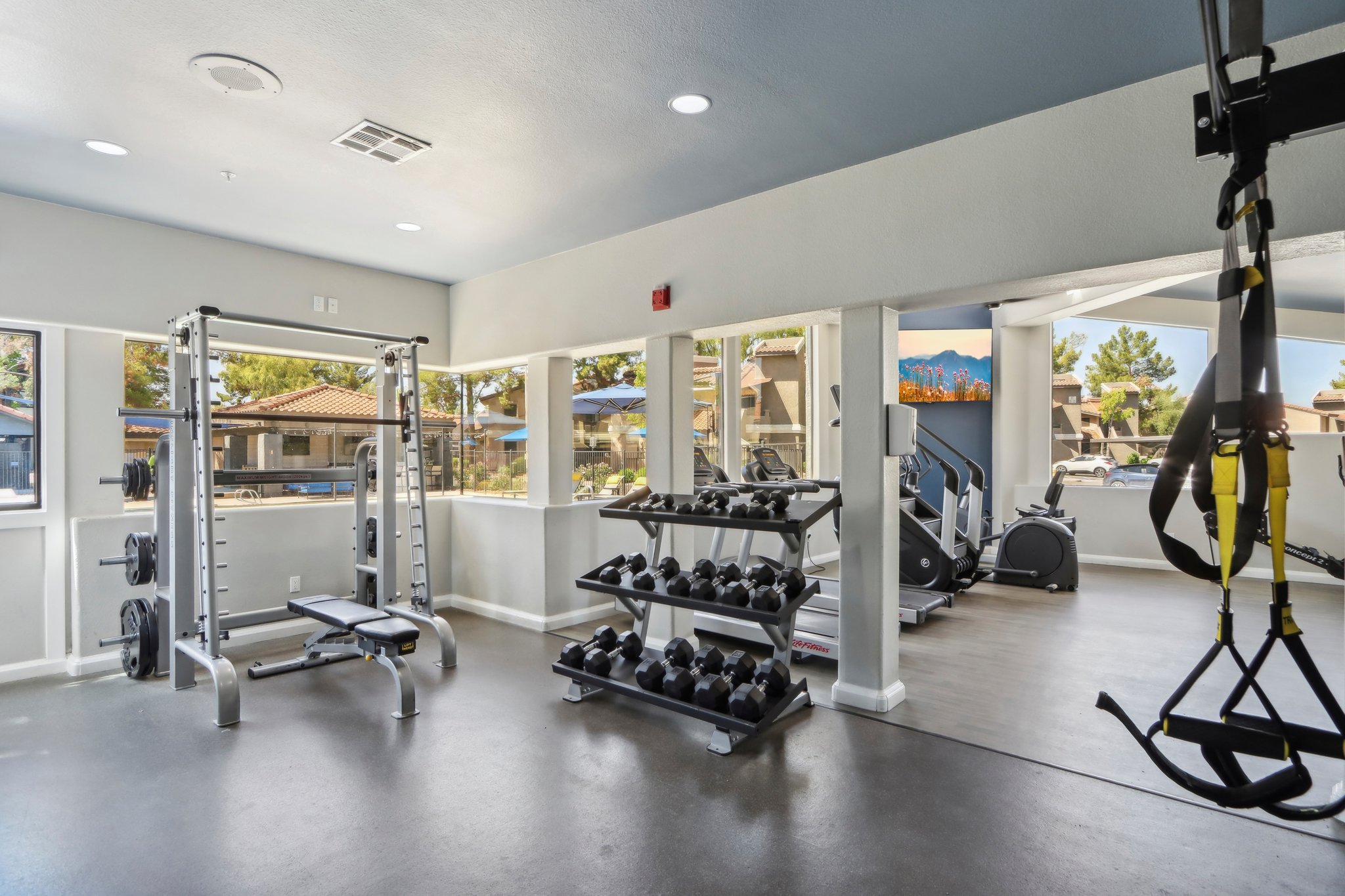 fitness center