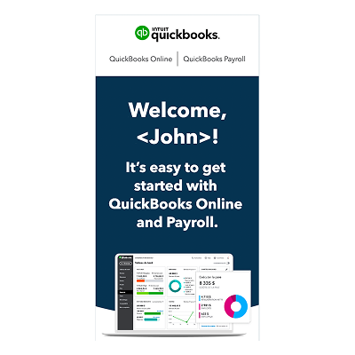 Quickbooks Payroll Email Design