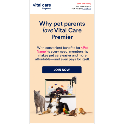 Petco Vital Care Acquisition