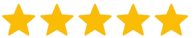 5-star patient review rating at Maida Smiles Dental Clinic