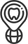 Emergency dentistry treatment icon