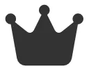 Icon representing a broken dental crown