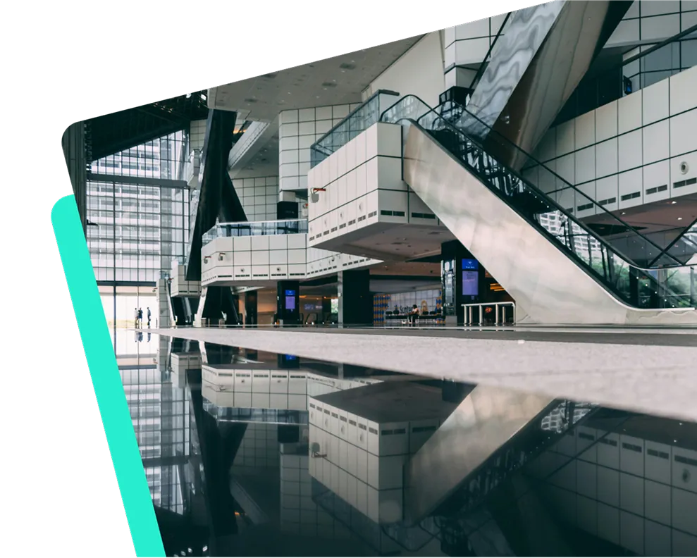 Hall  moderne d'entreprise