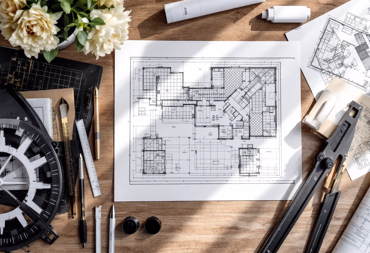 image of roofing plans