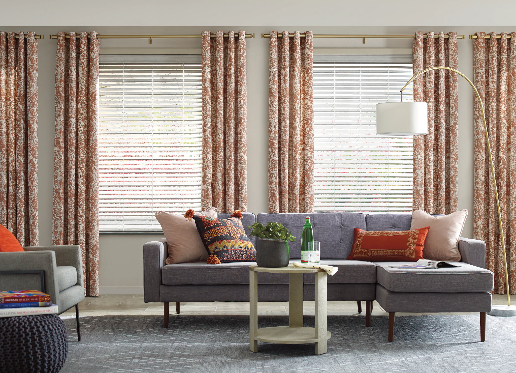 Wooden Blinds For Living Room Atlanta GA