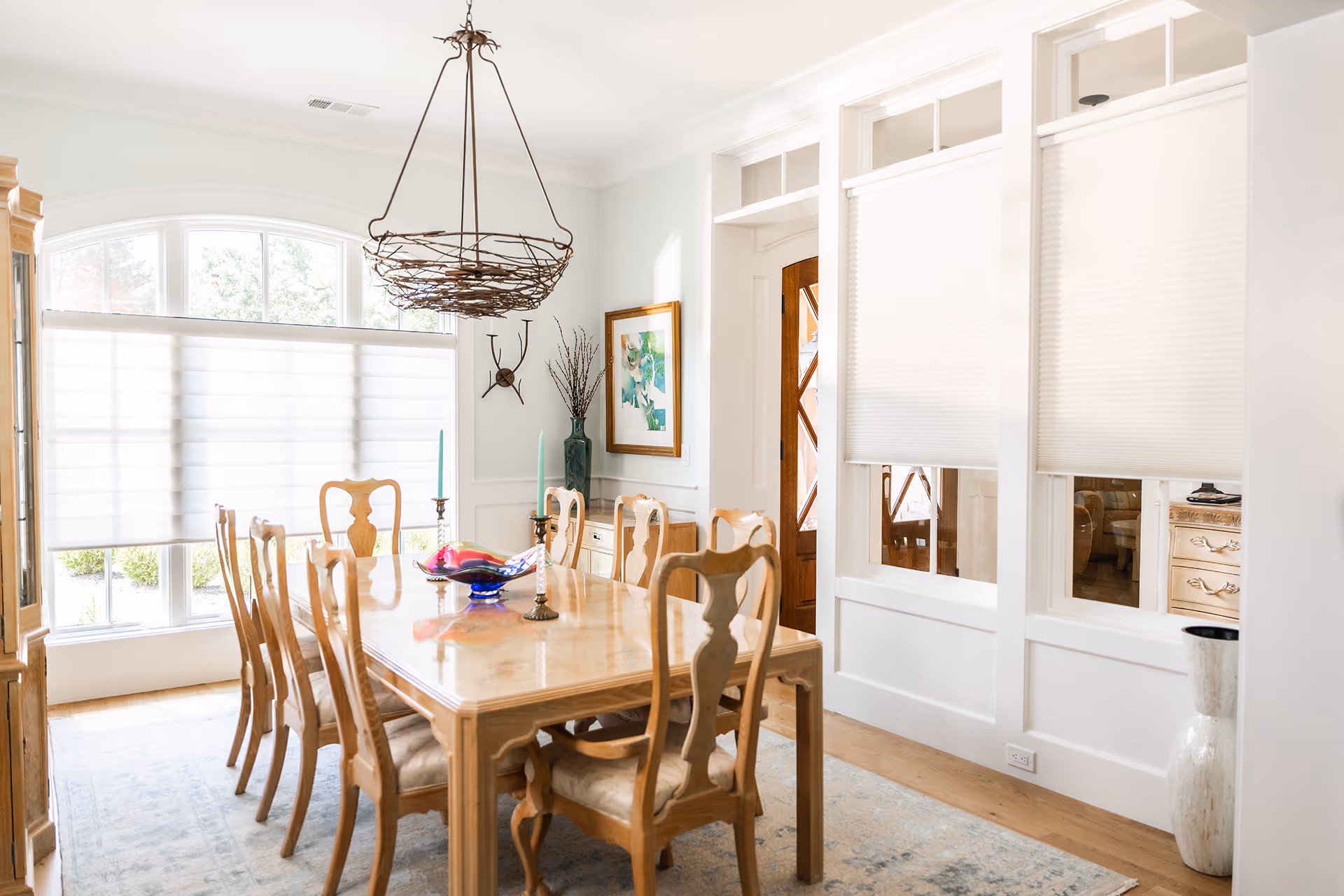 Roman Shades For Dining Room Atlanta GA