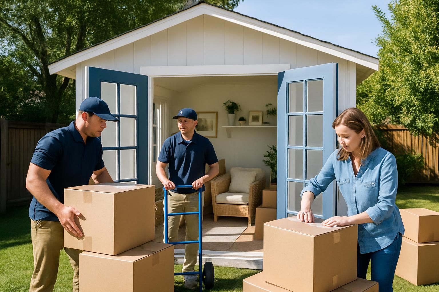 How To Pack And Move A She Shed