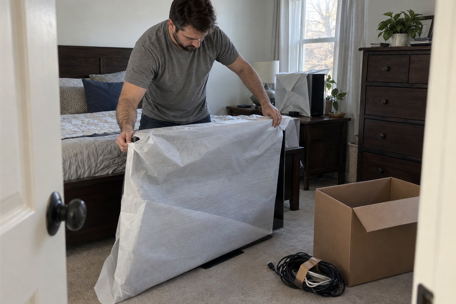 How To Pack Electronics For Moving