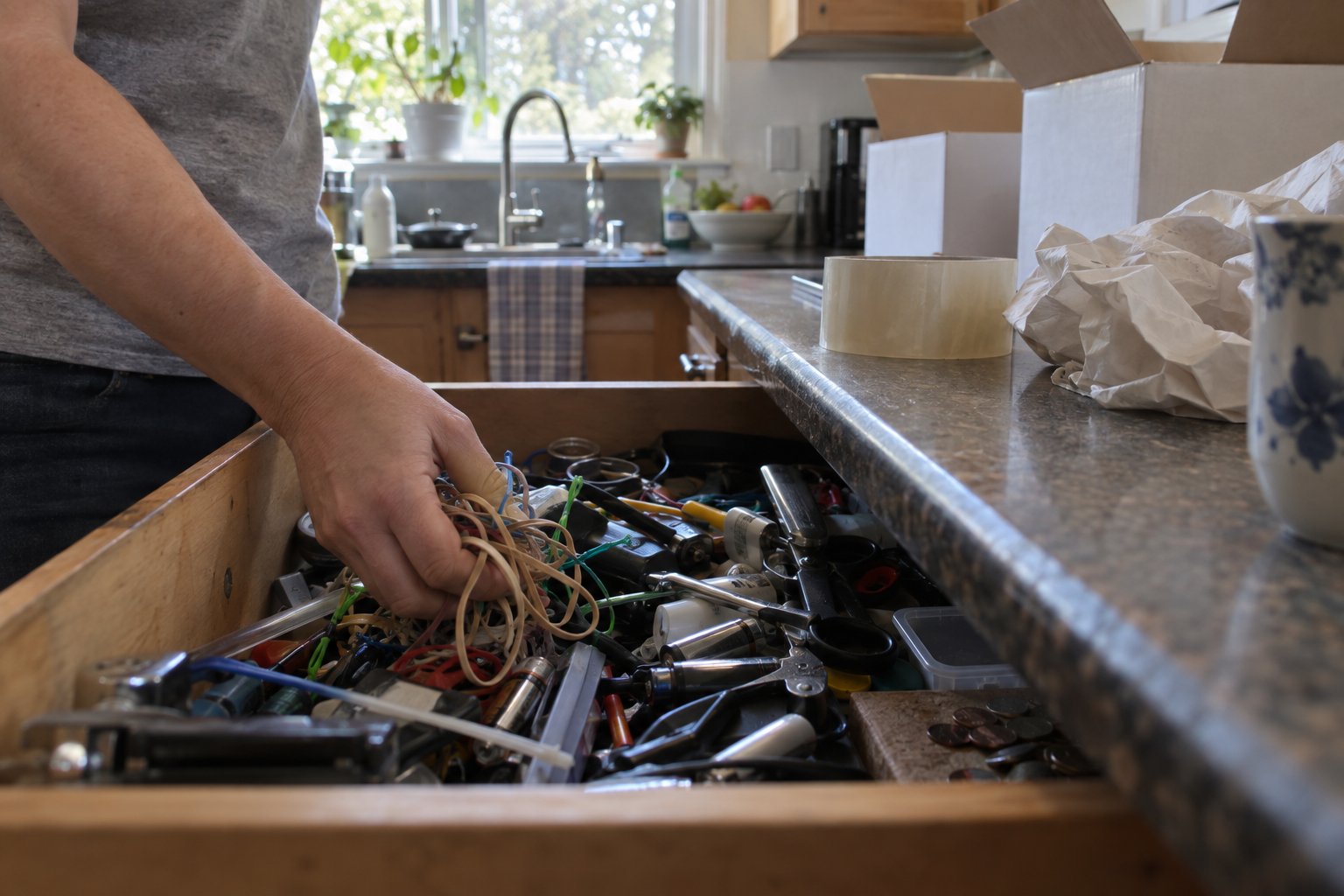How To Pack Kitchen Odds And Ends