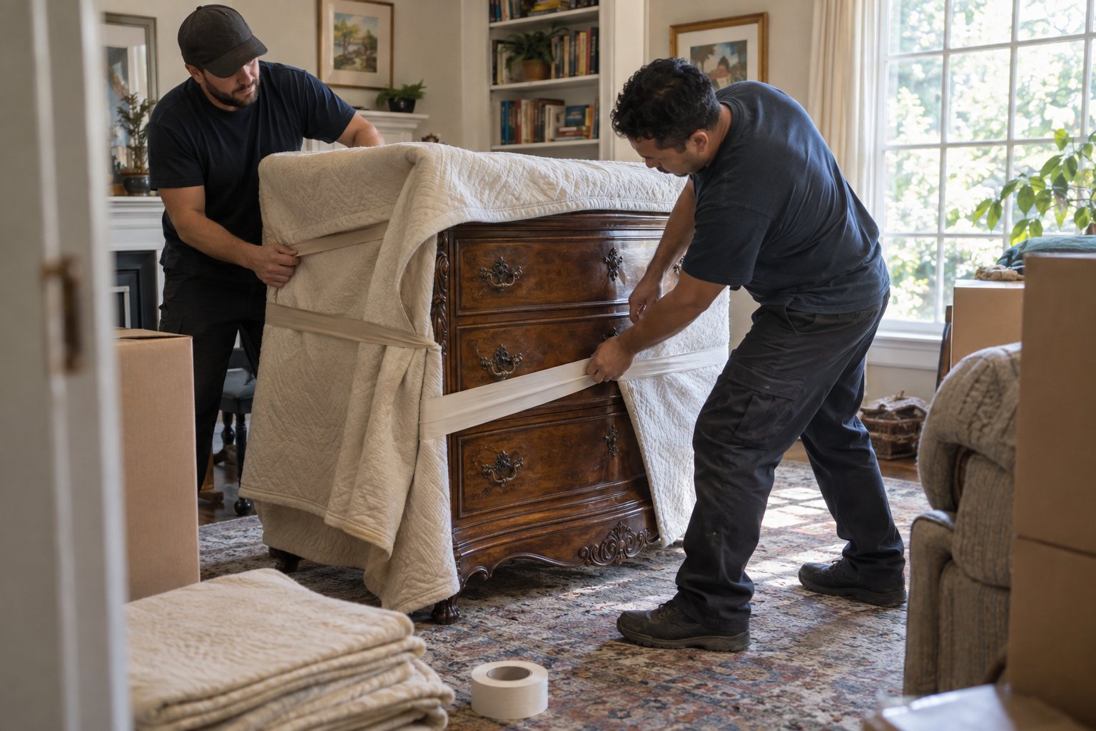 Moving Antiques And Heirlooms