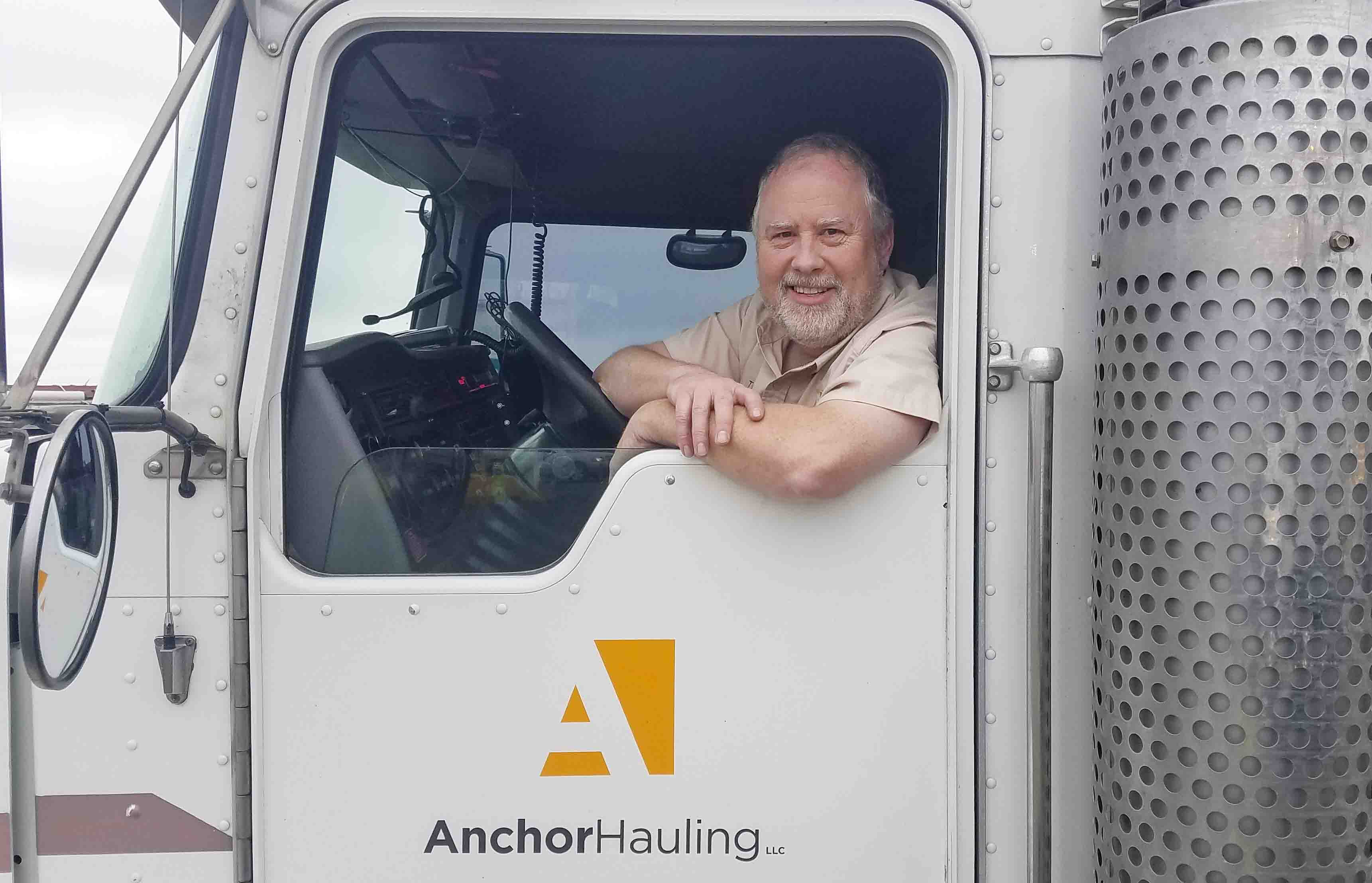 Anchor Hauling Team member on trucking team.