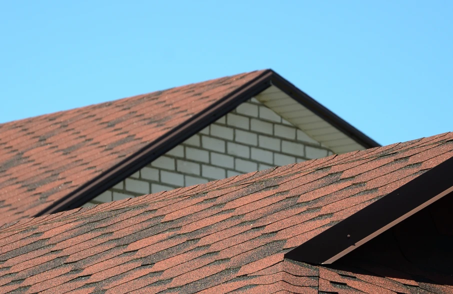 brown shingle roofing