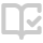Open book icon with a downward arrow and check mark inside, symbolizing reading or approval.
