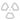 Icon showing a radiation hazard symbol with circular waves around it in yellow and black.