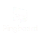 pingboard logo white