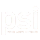 psi logo white