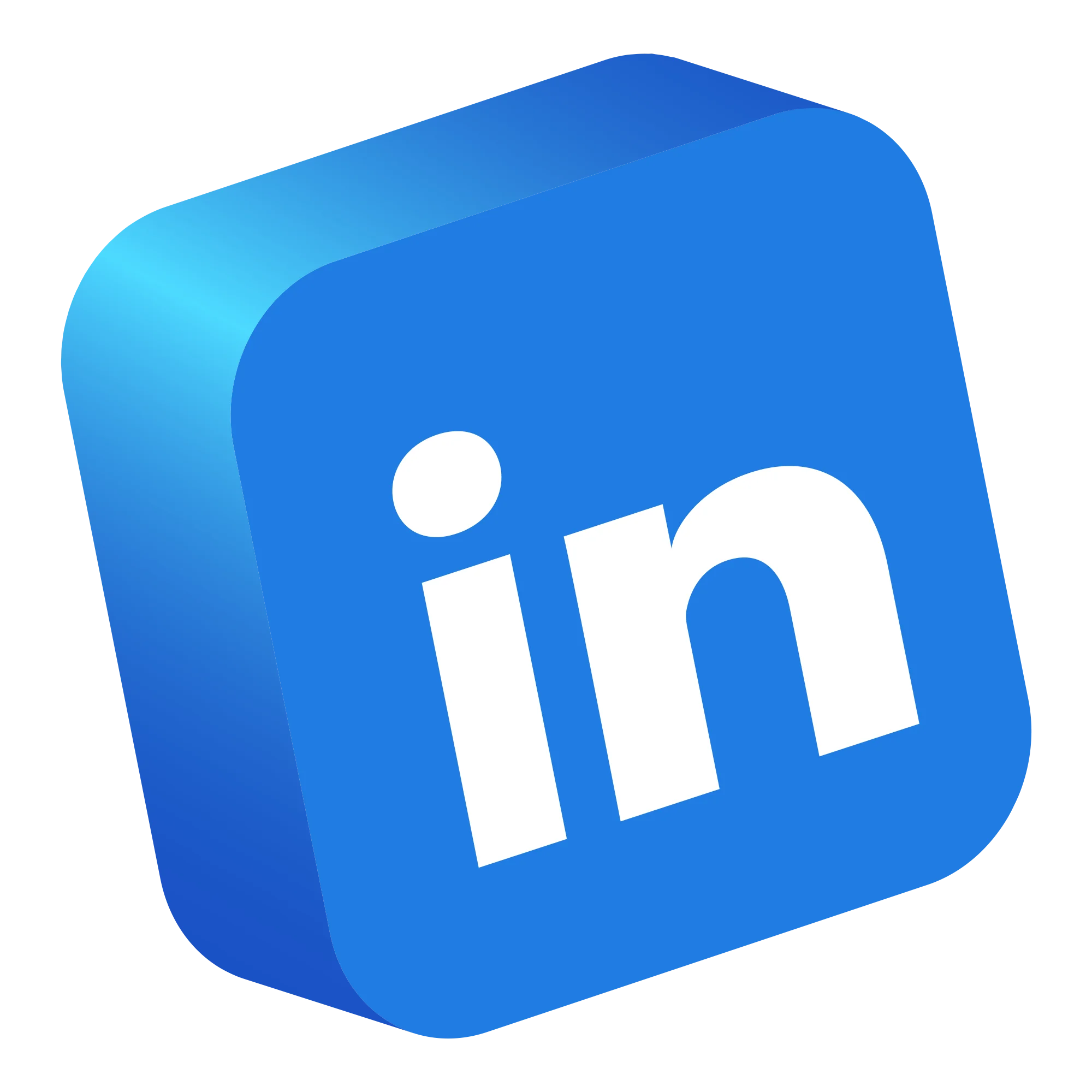 Linkedin-logo-3d