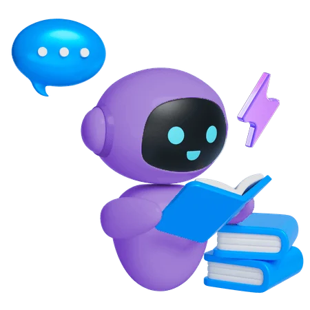 robot-reading-a-book-3d