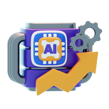 ai-model-training-3d-icon