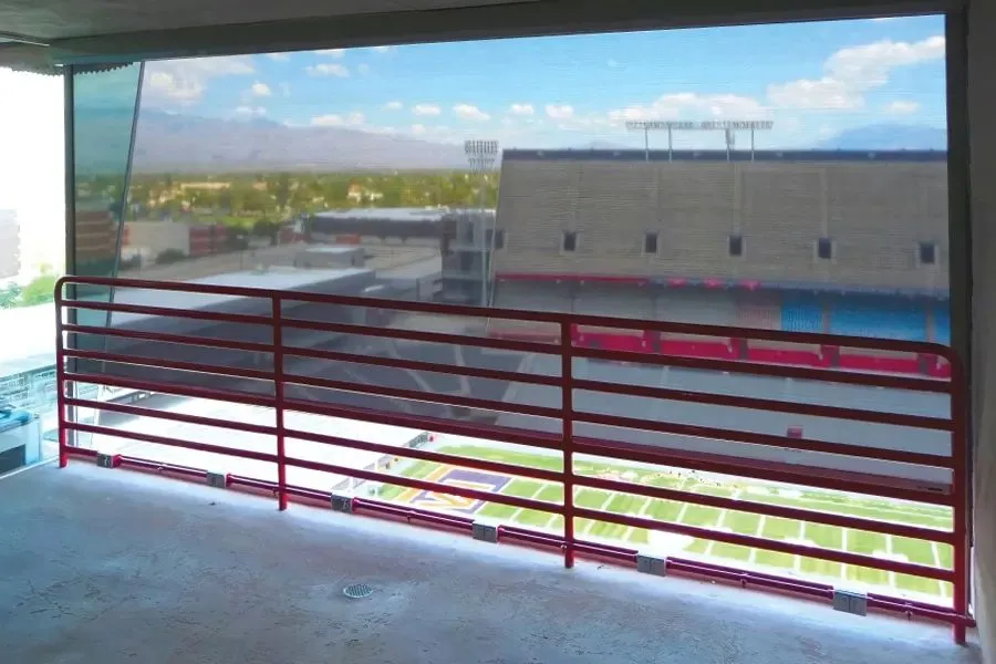 Commercial patio screen in Phoenix