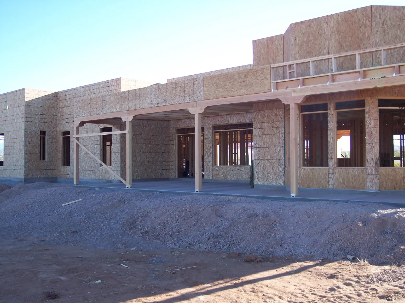 Solar screens for new home construction