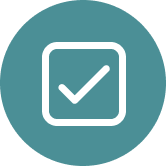 checked decorative icon