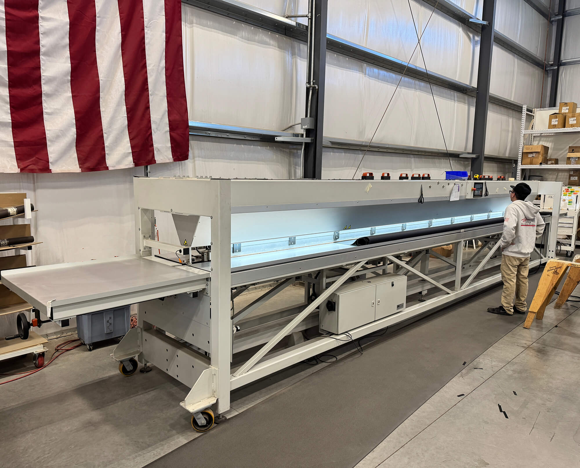 Folder Impulse Welder Machine