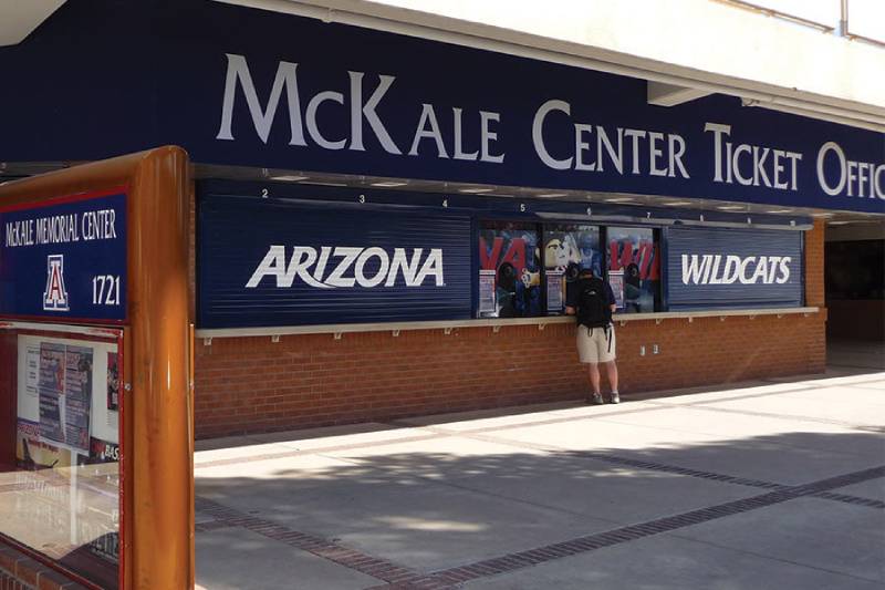 McKale Center Ticket Office, Arizona Wildcats
