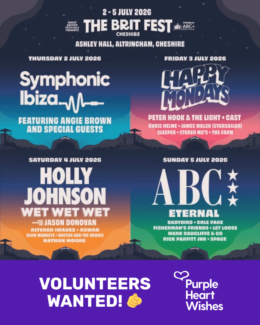brit fest cheshire advert