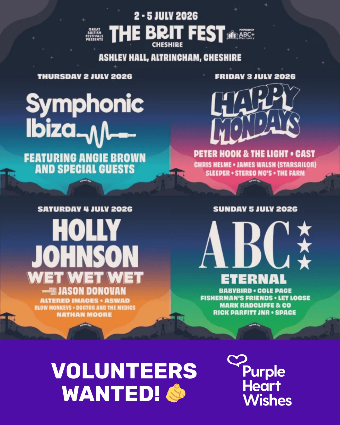 brit fest cheshire advert