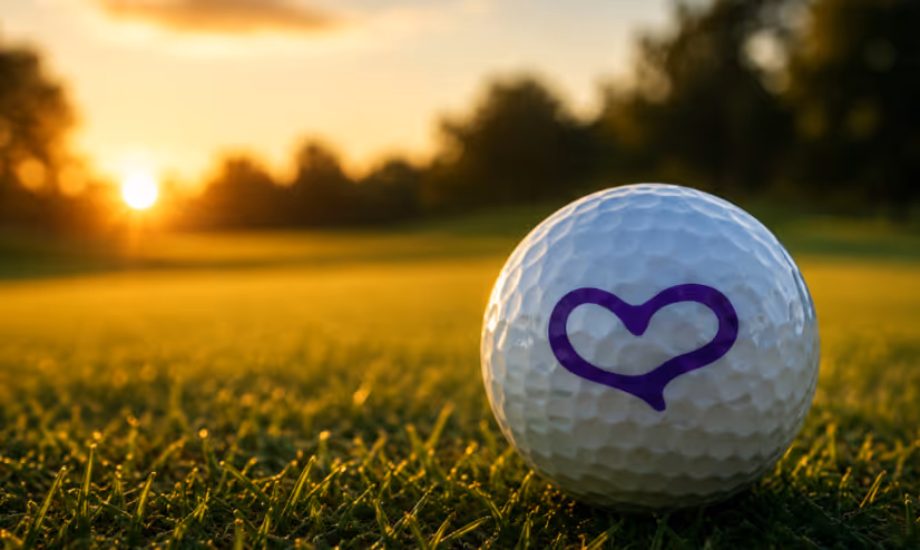 charity golf day purple heart wishes